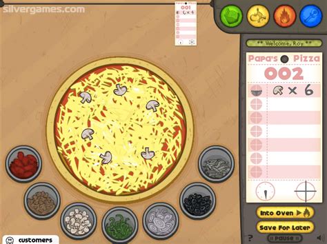 Papa’s Pizzeria Online .